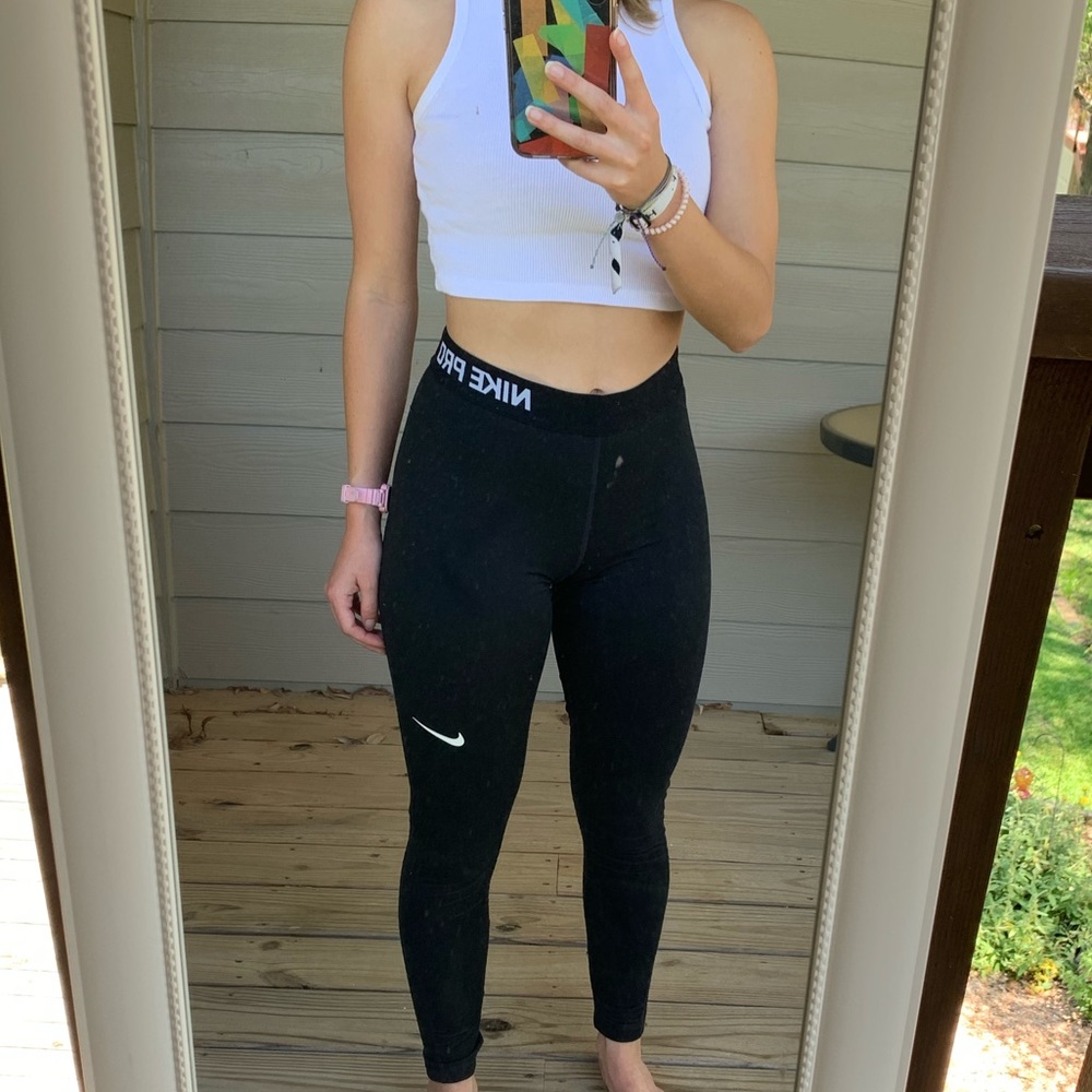 Black mike leggings